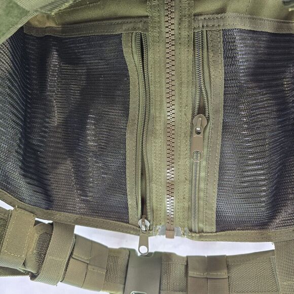 Rothco Vest Green Tactical Molle Assault Bug Out Military Paintball Airsoft Hip - Picture 10 of 11